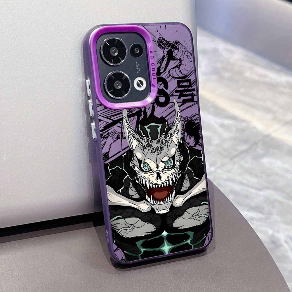 Anime Kaijus No. 8 Phone Case For iPhone 17 17e 16e 16 15 14 13 12 11 mini Pro Max X XR XSMAX 8 7 Air Plus Anti Fall Matte