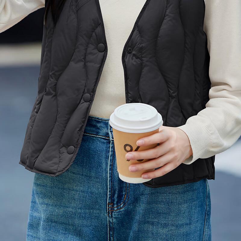 Women's Casual Short Down Vest