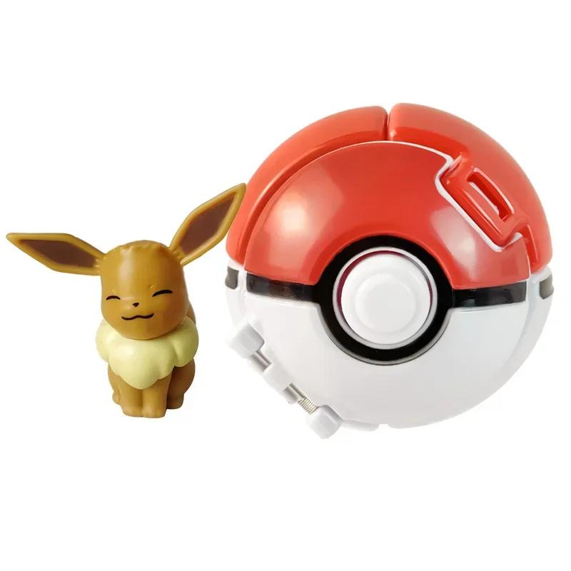 

Pokemon Sphere with Figure Poke Pokeball Mew Groudon Solgaleo Mewtwo Pikachu Meowth Charizard Kyogre Fennekin Froakie Chespin Plaything