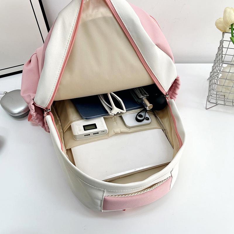 Schoolbag Cute Panda Design Backpack Unisex Korean Edition Student School Bag Outdoor Travel Casual Versatile Backpack