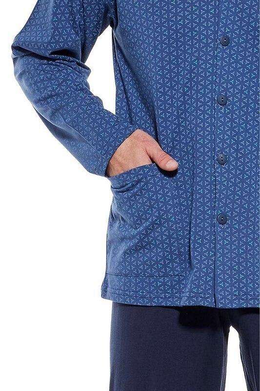 Piżama Cornette 114/66 dł/r M-2XL rozpinana męska Cornette