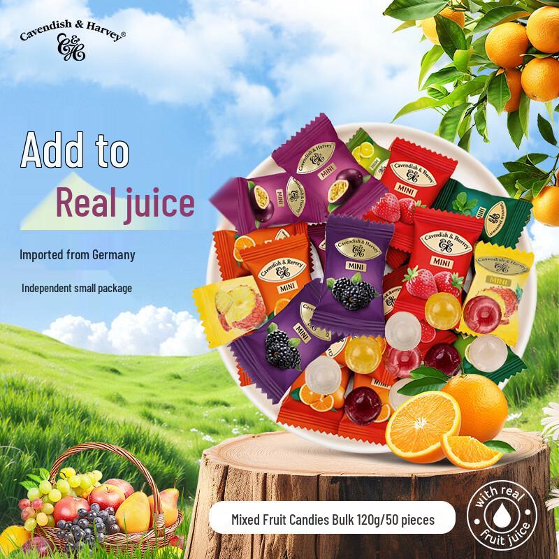 Cavendish & Harvey Mixed Fruit Hard Candies