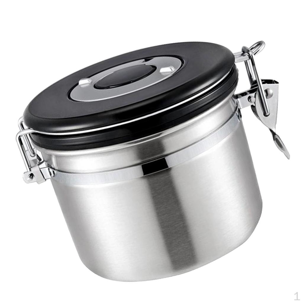 

Банки для хранения пищевых продуктов из нержавеющей стали с регулируемой индикацией даты, 800 мл синий