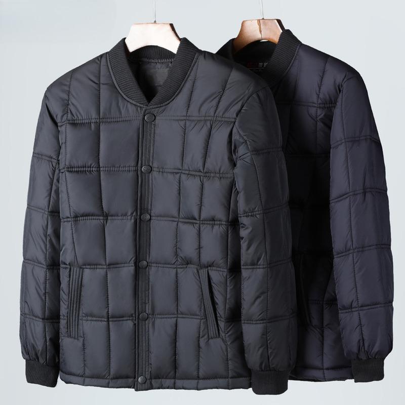 Men's Cotton Jacket, Down Cotton, Thick Outer Jacket, Inner Lining Cotton Jacket, Winter Clothing for Wearing, Winter Warmth Design, Minimalist Design