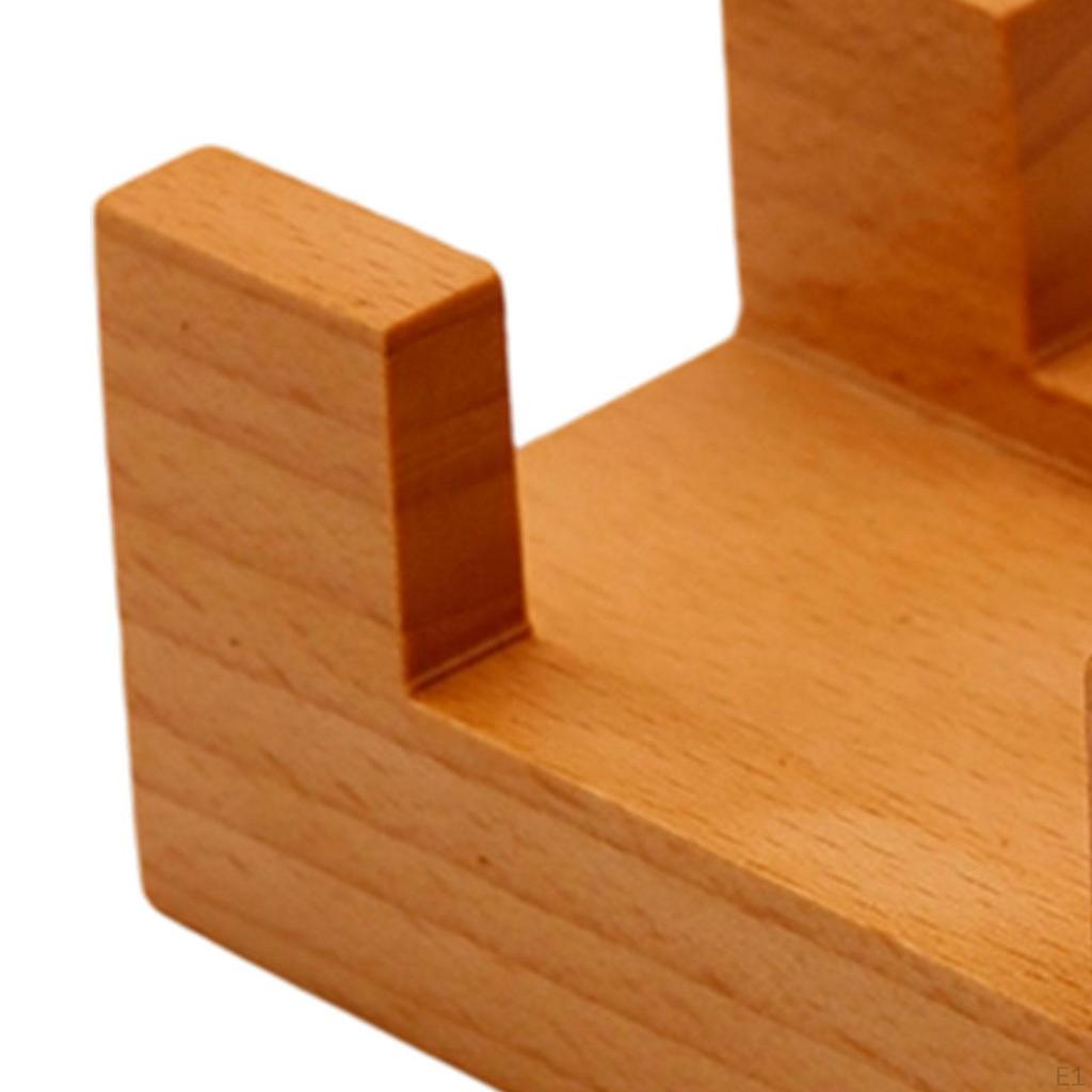 Wood Sushi Holder Serving Board Decoration Food Display Japanese Taco Stand for