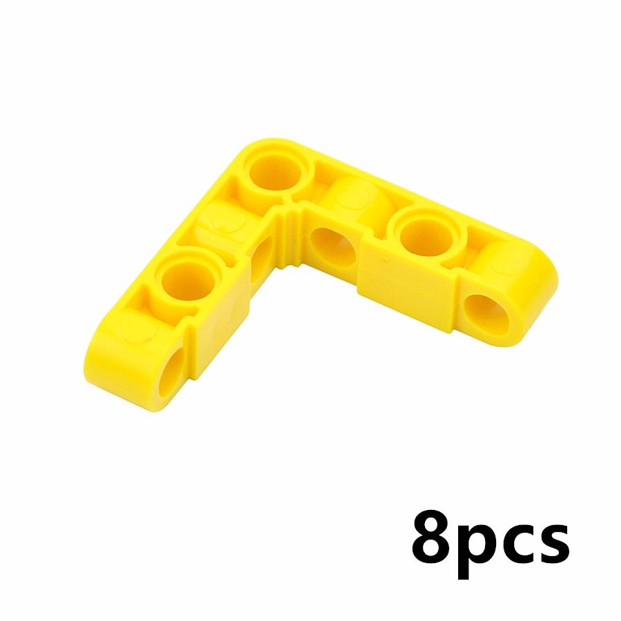 

Non-Toxic Thick Hole Beam 4X4 Building Blocks Compatible Car Truck Steering Liftarm Replacement Bricks Moc Right Angle Beam Creative Toys