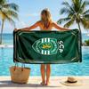 Asciugamano da Spiaggia Sporting CP FC Stampa Asciugatura Rapida Microfibra Assorbente Portatile da Viaggio Asciugamano da Nuoto