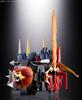 TAMASHII NATIONS Chogokin Damashii Robô do Futuro Daltanius 270mm ABS PVC Figura de Ação Pintada GX-59R Aprox.. Fundido & &