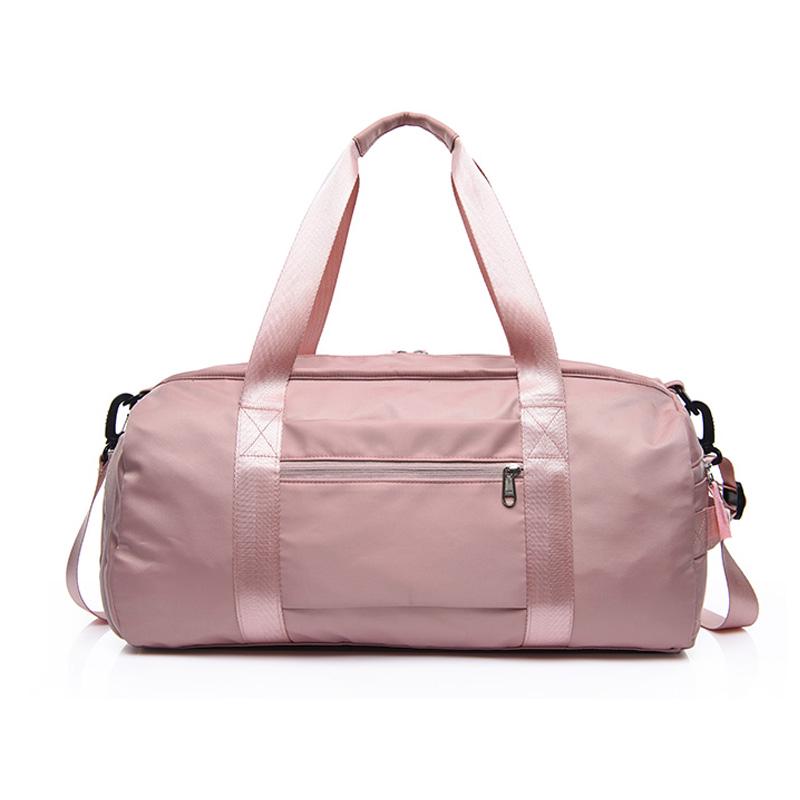 Stilvolle Outdoor Wasserdichtes Nylon Sport Fitnessstudio Herren Damen Training Fitness Reisen Yogamatte Tasche Sporttasche