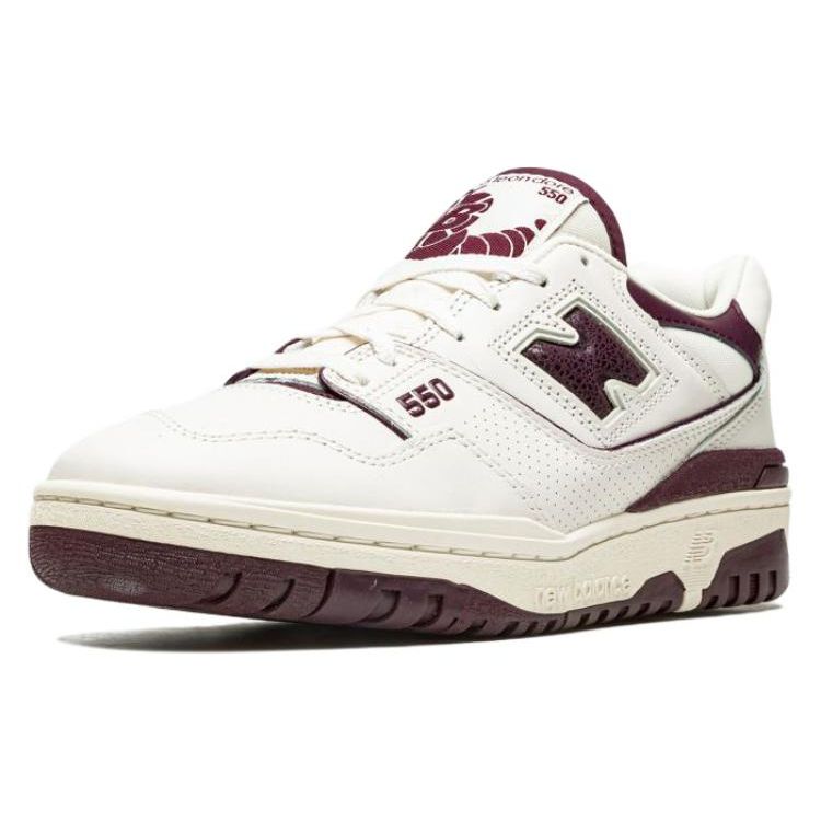 Aimé Leon Dore X New Balance 550 Purple Unisex Sneakers White BB550AR1