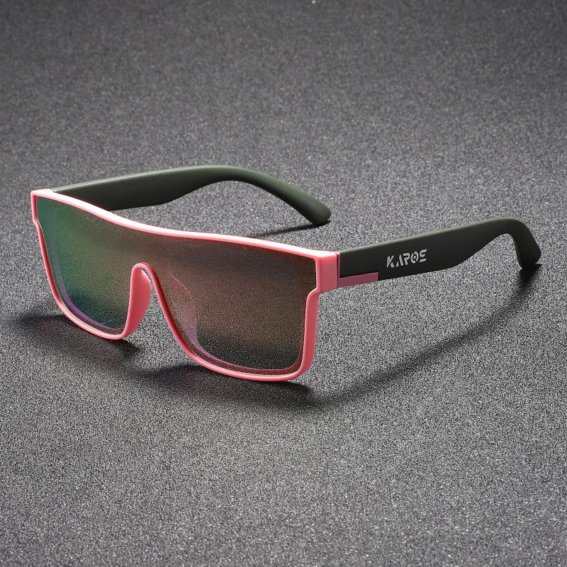 Neue polarisierte Sportsonnenbrille Angeluhr Bleichbrille Fahren Bergsteigen UV-Schutz Sonnenbrille