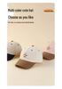 Kids' Quick-Dry Summer Baseball Cap - Breathable Sun Protection, Boy's Flat Cap, Cool Street Style