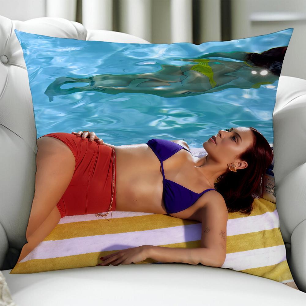 

Singer RRose Gray Louder Please Birthday Anniversary Gifts Double Sided Printed Zipper Cushion Cover Soft Skin Bedding 30x30cm