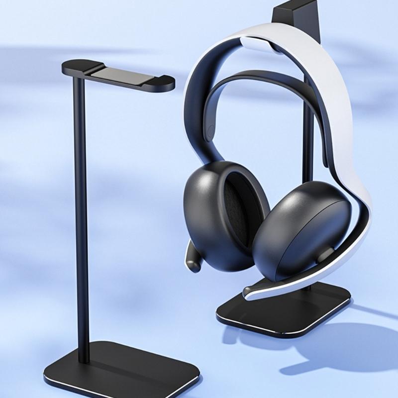Headphone Stand for Pulse Headset Holder with Aluminum Supporting Rod Desktop Headphone Stand