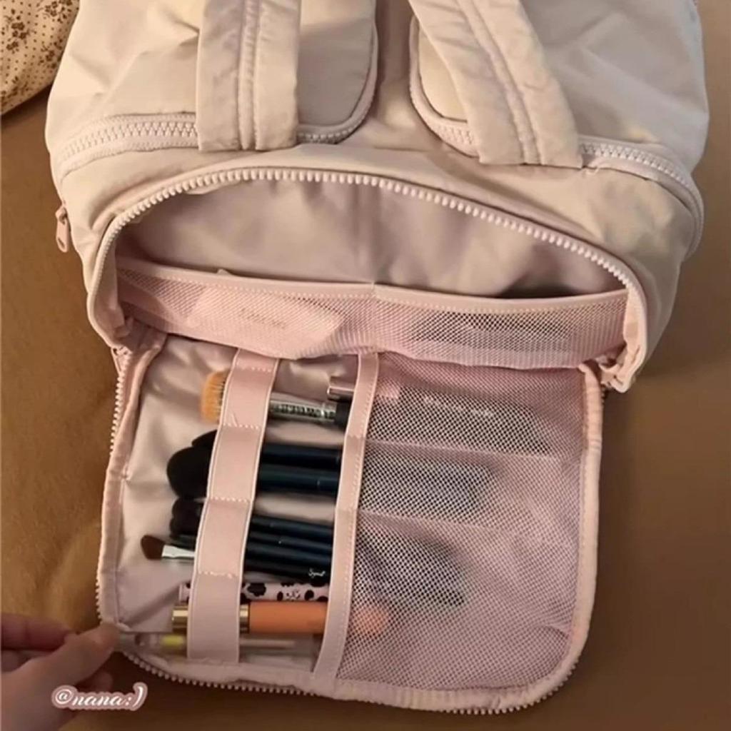Fluffy Women's Makeup and Toiletry Travel Bag - Compartmentalized, Portable Design