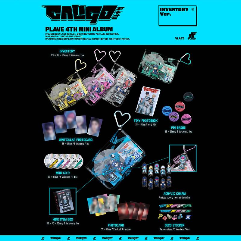 PLAVE 4th Mini Album Caligo Pt.2 (INVENTORY Ver.)