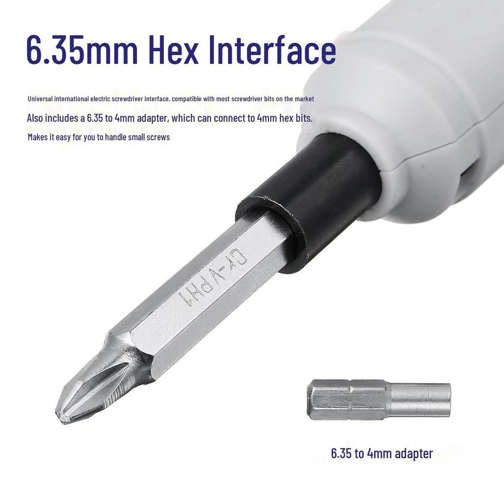 Rechargeable Mini Electric Screwdriver Set