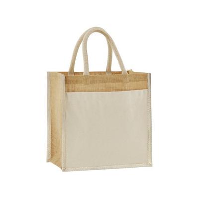 Bolsa Shopper Mini de Yute Encolado 14L