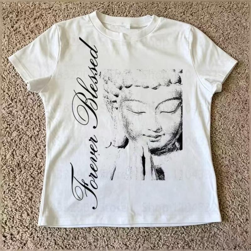 VAYLA Woman Clothing Kawaii Star Girl Y2k Top Emo Women's Cropped  Tops 90s Vintage Clothes for Women Spring Woman Kpop Goth