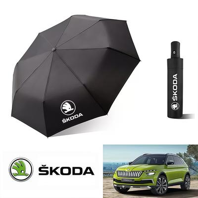 Akcesoria samochodowe Przenośny w pełni automatyczny składany parasol wiatroszczelny parasol przeciwsłoneczny do Skoda Mk3 Kamiq Kodiaq Karoq Octavia Yeti Fabia Rapid