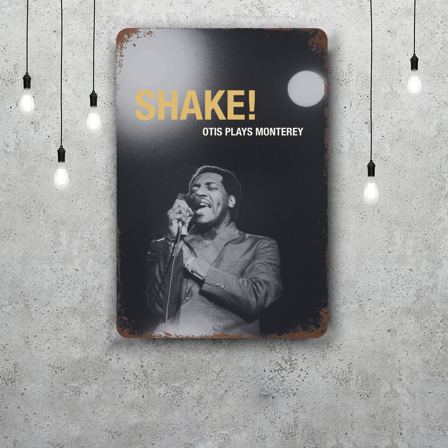 

otis redding Decor Vintage Metal Signs Tin Signs Captain Poster Decor for Bar Pub Club Man Cave Wall Decoration 20x30cm（7.8x11.8inch）