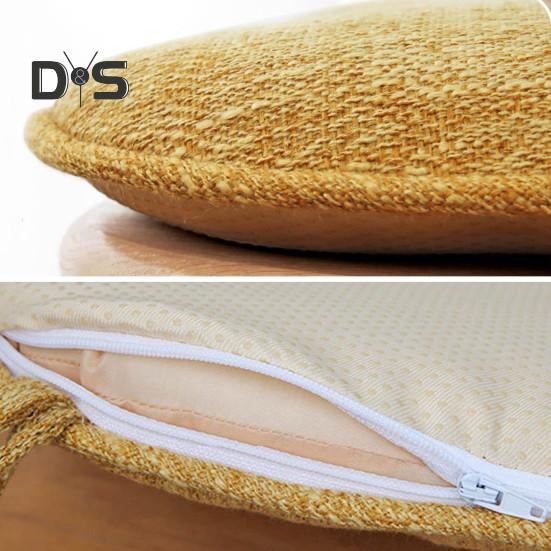 Winter Seat Cushion Stuffed Anti-slip Bottom Detachable Slow Rebound Pressure Relief Seat Pad Thickened Living Room Office Chair Sofa Cushion