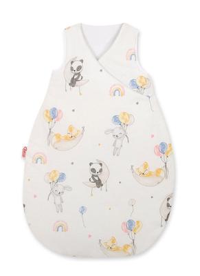 Cotton Sleeping Bag for Children 3-12 Mcy Tog 2.5 Year-Round Insulated - Balloons