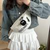 Fashion Letter Dumpling Bag New Style Bag Women's Bag Fashionable Commuter Waist Bag One Shoulder Crossbody Bag