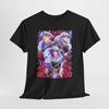 Inuyasha T-Shirt Kagome Higurashi Sesshomaru Roter Mond Inuyasha Anime Shirt Herren und Damen Sommer Bequem Locker Oberteil