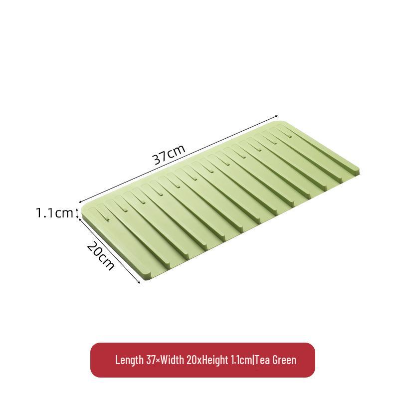 Silicone Multi-functional Kitchen Mat: Sink Splash Guard & Heat-Insulating Draining Mat