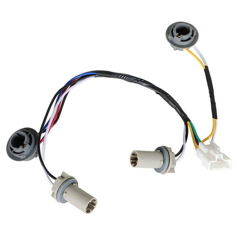 Reliable-2PCS Car Rear Taillight Lamp Socket & Wiring Harness For Hyundai Sonata 2011-2014 92450-3Q000 Parts