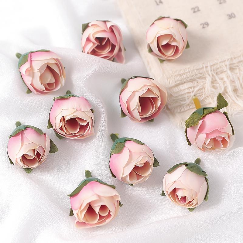 10/30Pcs Rose Artificial Flowers Head Silk Fake Flowers For Home Room Decor Party Table Wedding Decoration DIY Wreath Accessorie