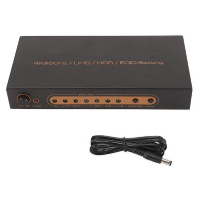 HD Multimedia Interface Sound Extractor 4K 60Hz HDR HD Multimedia Interface EARC ARC Sound