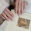 Flower Principal Damp Cat Eye Gel: Versatile Viral White Porcelain Glass Beads for Nail Whitening