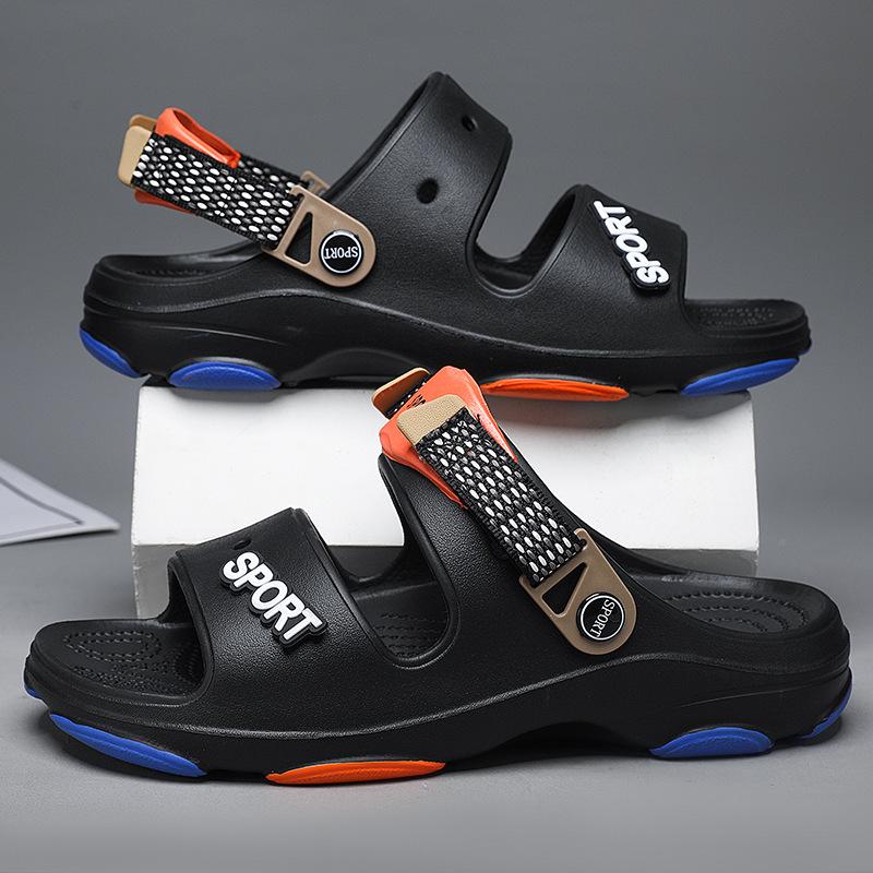 Sandals Men's Summer Beach Shoes New Casual Shoes Outdoor Fashion Cool Slippers Men's Sports Driving Lazy Shoes Men