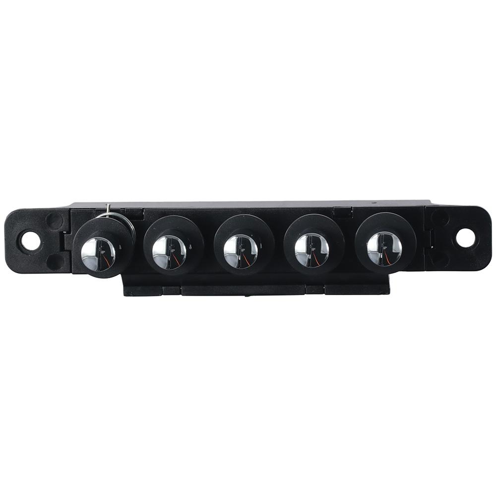 2PCS Durable Pushbutton Switches Keyboard Switch 250V 4A 5 Pushbutton Key Board Switches Piano Type Range Hood