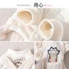 Dog clothes autumn and winter warm four-legged belt traction ring cute cotton clothes overalls thickened cotton clothes