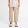 Timberland Solid Color Multi-Pocket Drawstring Casual Pants Unisex Pants Khaki A6BQ6-269