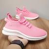 Couple fly-woven mesh men's large-size sports shoes summer lightweight breathable girls running shoes casual shoes