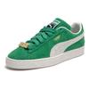 Puma Suede Fat Lace - Archive Green Unisex Sneakers Warm-White 393167-02