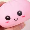 Stress Relief Steamed Bun Toy Portable Travel Slow Rising Smiling Bun Sensory Toy Kids Adults Soft