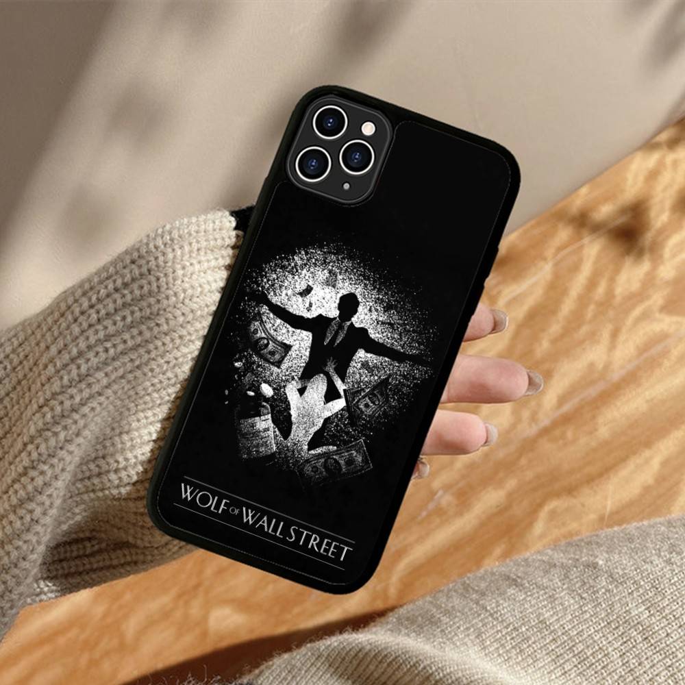 TV The W-Wolf Of W-Wall S-Street For IPhone 17 16 Pro Max Air 15 14 13 12 Mini Plus 11 Hard PC+TPU Phone Back Cover