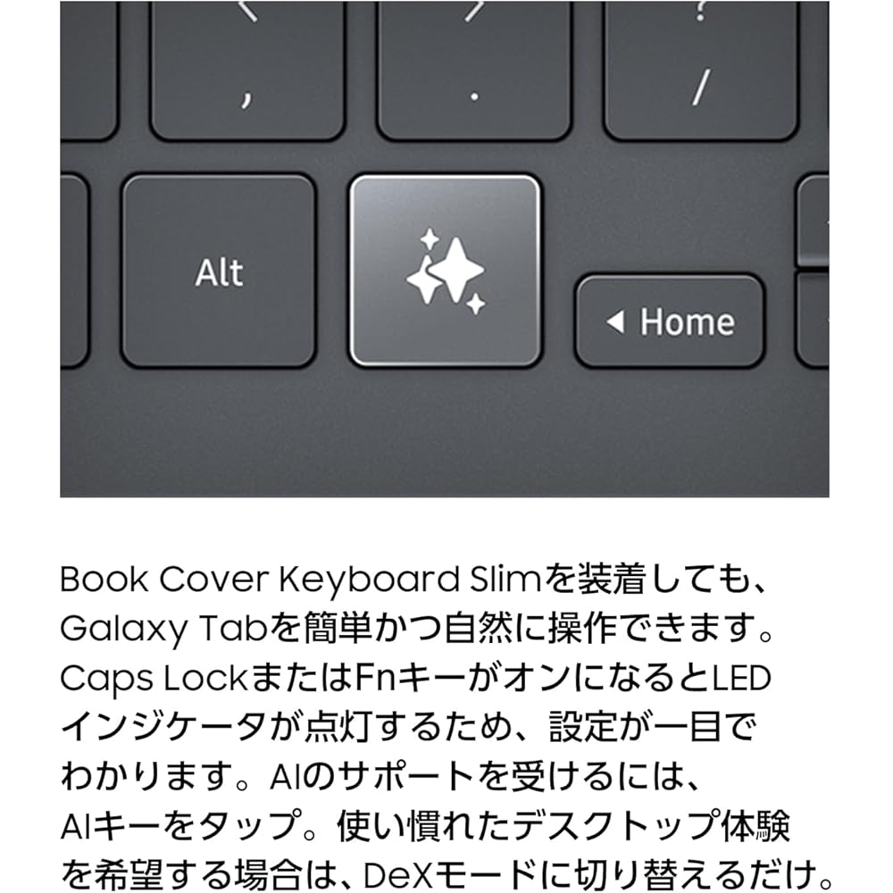 Samsung Galaxy Tab S11 Klávesnice s krytem Book Cover Slim | Černá | Kryt na tablet (Pouzdro) s klávesnicí | Originální produkt Samsung (Model pro japonský vnitřní trh) | Vydání