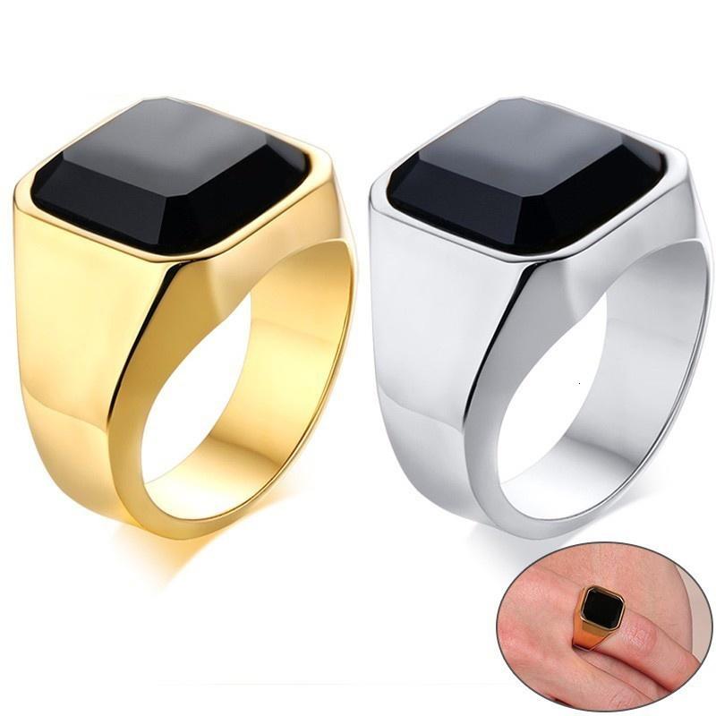 Stainless Steel Tiger Eye Stone Ring Male Accessory Factory Wholesale New Design Finger Rings for Men Fashion Wedding Jewelry