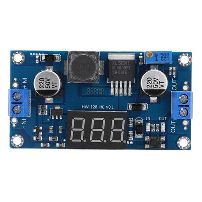 DC DC 4.5V 32V auf 5-55V Einstellbares Aufwärtswandler-Modul mit Voltmeter-Anzeige