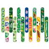 A Set Of 12 Children's Wristbands, Cartoon, Cartoon, Green Football, Clapping Circle, Championship , Clapping Circle Party Gift