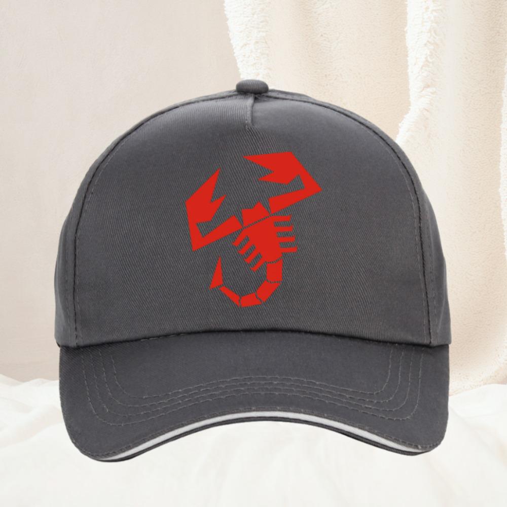 Abarth Scorpion Denim Baseball Cap Car Logo UnisexTeens Adjustable Hip Hop Hats Streetwear University Dropshipping Baseball Caps