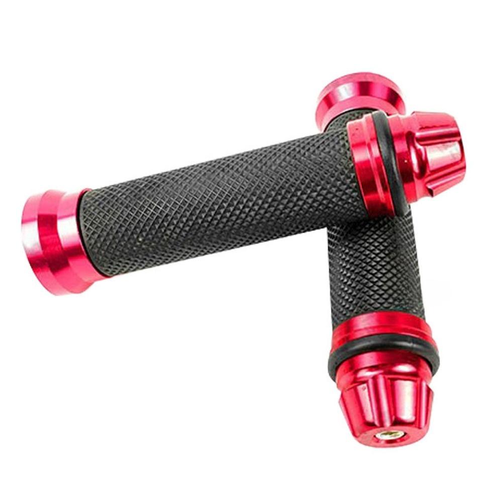 General Motorcycle CNC Aluminum Alloy Throttle Grip Handlebar Cover 22mm 25mm Anti-Slip Motorcycle Grips Hand Handlebar Bar Grip