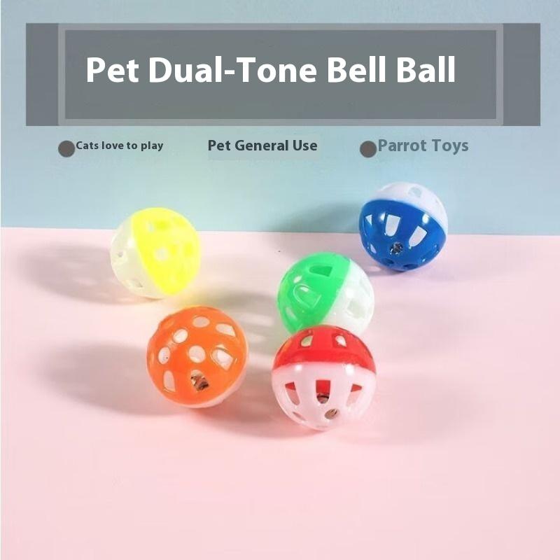 Katzenspielzeug Katzensoundspielzeug Ball Haustier Ärgern Katzenspielzeug Glocke 3