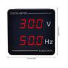 Hochleistungs Digitales Voltmeter Frequenz Panelmeter AC50-500V LED Display